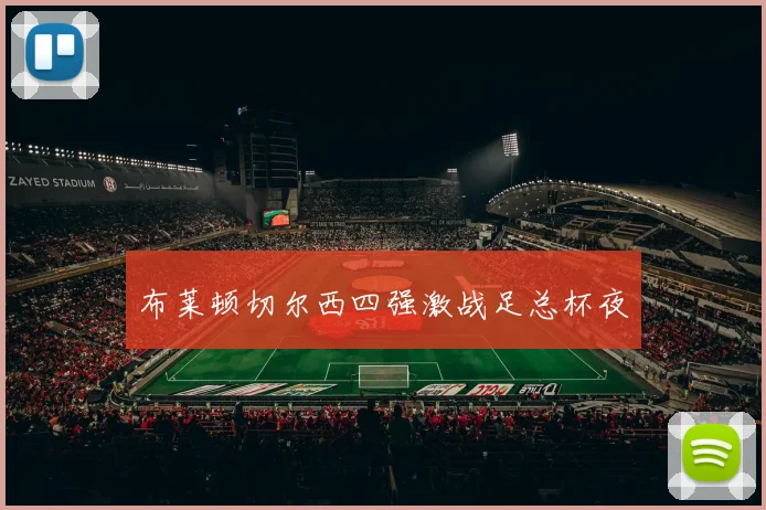 布莱顿切尔西四强激战足总杯夜