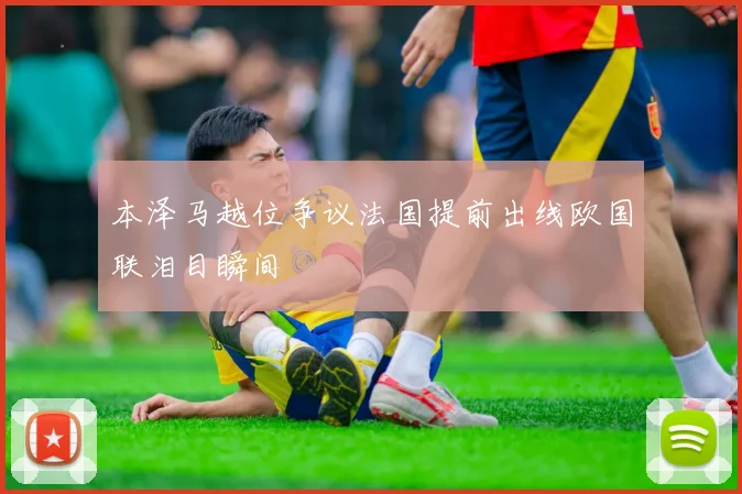 本泽马越位争议法国提前出线欧国联泪目瞬间